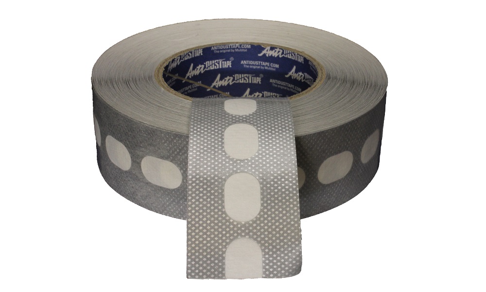 Für 25-32 mm Stegplatten: Antidust Klebeband ca. 43 mm breit