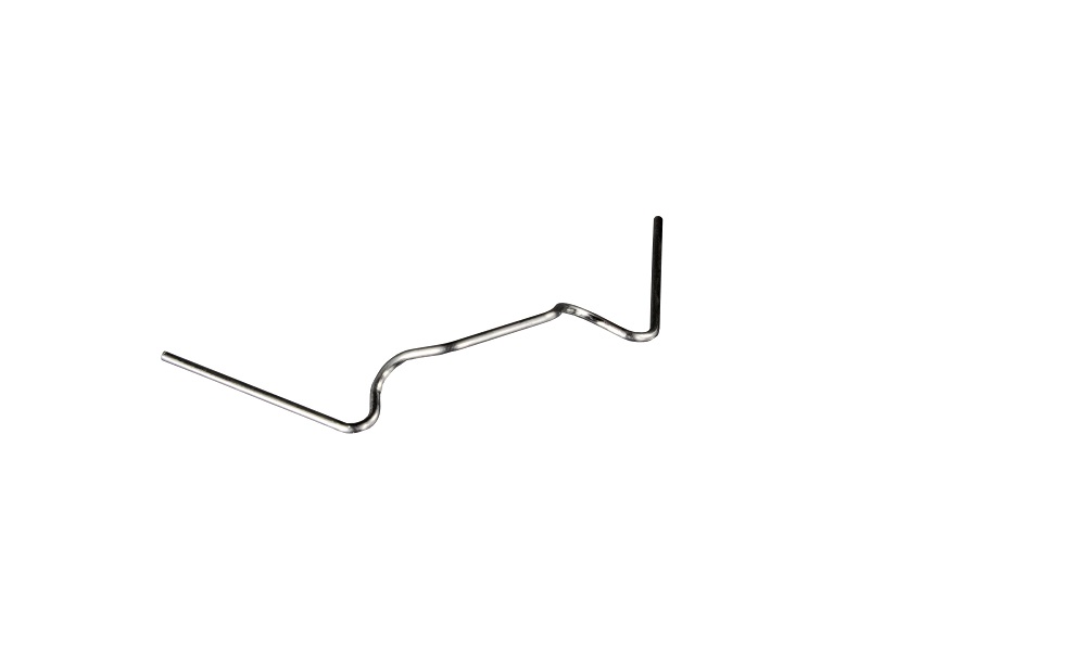 Gewächshausklammern, 50 Stück je Beutel, Edelstahl VA, 1,6 mm stark, 95 mm x 30 mm