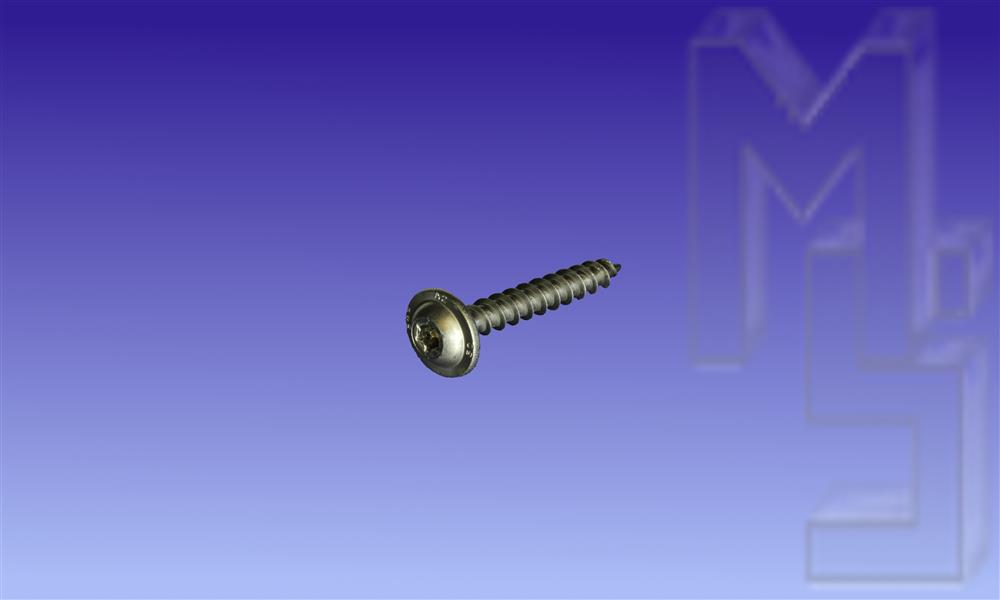 Pfostenträgerschraube, 8x50 mm, Tellerkopfschraube, V2A, TX 40 Antrieb