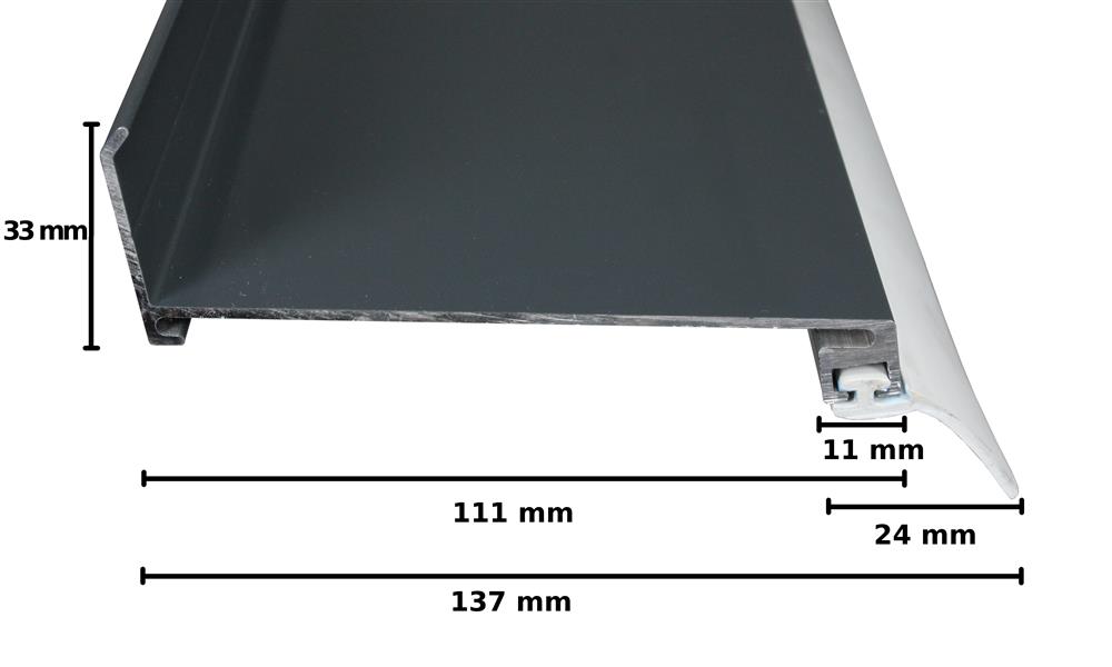 Verlegeanleitung Alu / Alu Schraubprofil