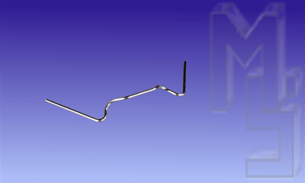 Gewächshausklammern, 50 Stück je Beutel, Edelstahl VA, 1,6 mm stark, 95 mm x 30 mm
