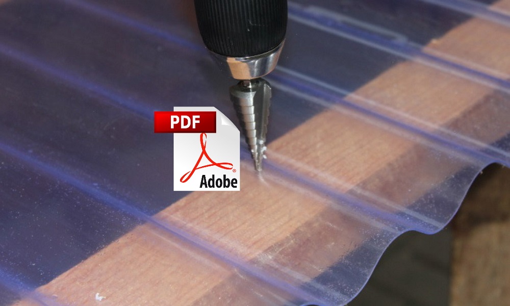 Verlegeanleitung Wellplatten