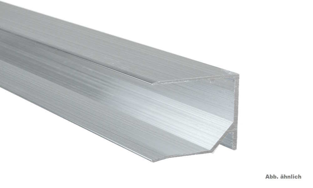 25 mm Pressblank Alu Abschlußprofil universal