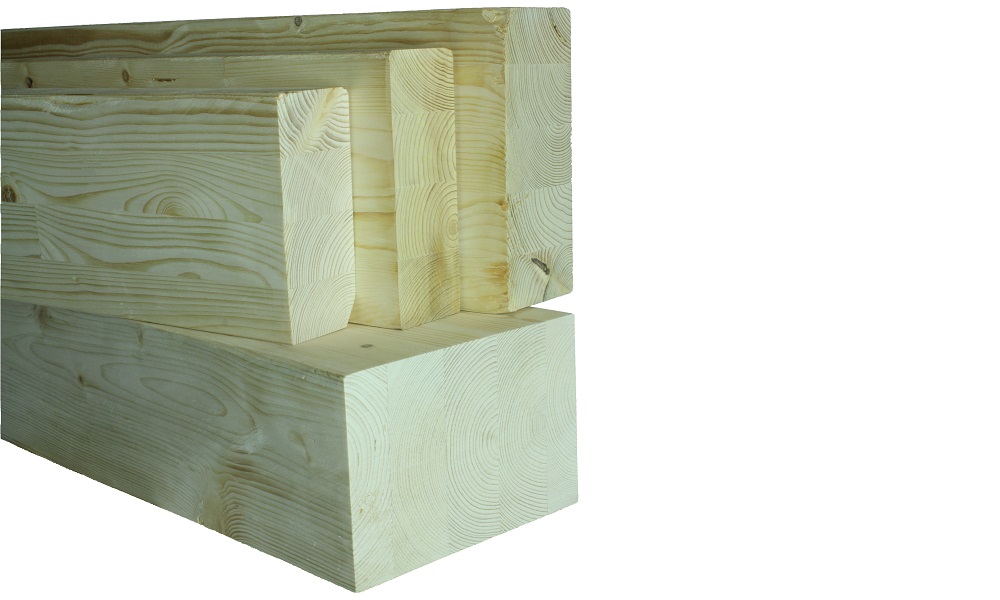 10 x 10 cm Leimbinder/ Brettschichtholz