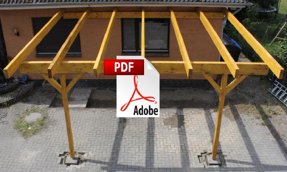 Montageanleitung Leimbinder Unterkonstruktion